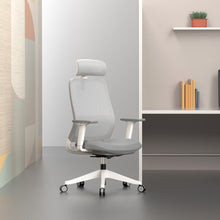 Load image into Gallery viewer, Carlie High Back Molded Foam Seat Ergonomic Office Chair In Grey