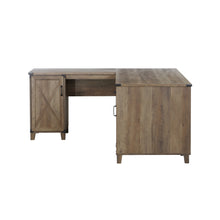 Load image into Gallery viewer, Oxford L-Desk in Rustic Oak