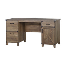 Load image into Gallery viewer, Oxford Executive Desk in Rustic Oak
