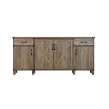 Load image into Gallery viewer, Oxford Large Storage Credenza in Rustic Oak