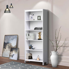 Load image into Gallery viewer, BEANCA 5 Shelf Bookcase