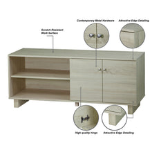 Load image into Gallery viewer, Cody 2 Doors TV Unit in White Oak
