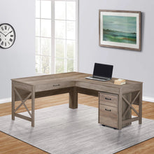 Load image into Gallery viewer, Alaska L-Desk in Rustic Oak