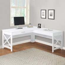 Load image into Gallery viewer, Alaska L-Desk in Distressed White