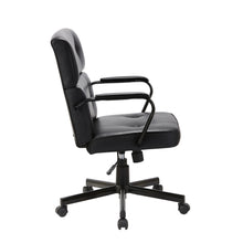 Load image into Gallery viewer, Beverly Home Office Chair in Black PU