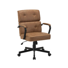 Load image into Gallery viewer, Beverly Home Office Chair in Brown Fabric