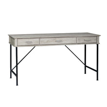 Load image into Gallery viewer, Elle 3 Drawer 1.4m Writing Desk in Washed Grey