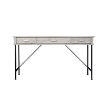 Load image into Gallery viewer, Elle 3 Drawer 1.4m Writing Desk in Washed Grey