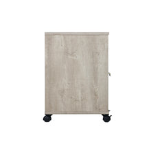 Load image into Gallery viewer, Elle Mobile Pedestal in Washed Grey