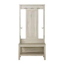 Load image into Gallery viewer, Hinton Hall Tree In Washed Grey