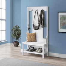 Load image into Gallery viewer, Hinton Hall Tree In White