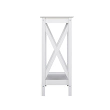 Load image into Gallery viewer, Coastal Console Table in White
