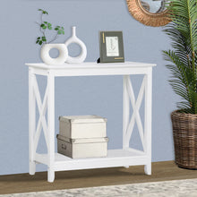 Load image into Gallery viewer, Coastal Console Table in White