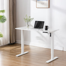 Load image into Gallery viewer, 1.2m Sit And Stand Desk in White