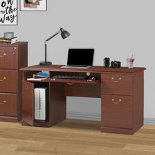 Load image into Gallery viewer, Kerney Executive Desk In Cherry