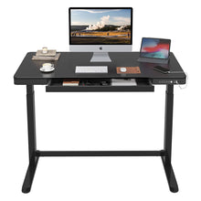 Load image into Gallery viewer, Single Electric Motor 1.2m Sit and Stand Desk