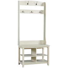 Load image into Gallery viewer, Sunburry Shoe Bench with Hall Tree