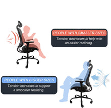 Load image into Gallery viewer, Mech Ergonomic Mesh Executive Chair with 2D Armrest