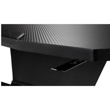 Load image into Gallery viewer, Unigamer RGB Gaming Desk in Black