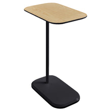 Load image into Gallery viewer, DEANNA Side Table in Black and Light Oak
