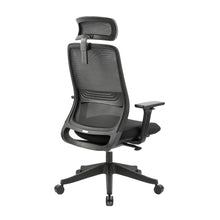 Load image into Gallery viewer, Carlie High Back Molded Foam Seat Ergonomic Office Chair In Black
