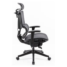 Load image into Gallery viewer, Eason High Back Full Mesh Seat Full Adjustable Ergonomic Office Chair In Black
