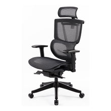 Load image into Gallery viewer, Eason High Back Full Mesh Seat Full Adjustable Ergonomic Office Chair In Black
