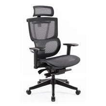 Load image into Gallery viewer, Eason High Back Full Mesh Seat Full Adjustable Ergonomic Office Chair In Black
