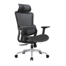 Load image into Gallery viewer, Elena High Back Full Mesh Ergonomic Office Chair In Black
