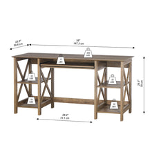 Load image into Gallery viewer, Writing Desk in Rustic Oak
