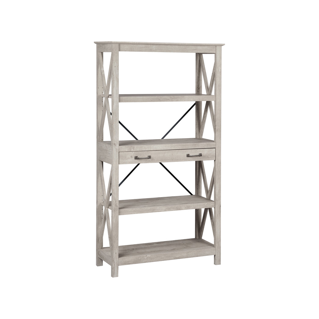 Bookcase in Washed Grey