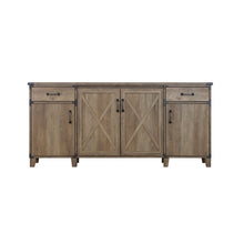 Load image into Gallery viewer, Oxford Large Storage Credenza in Rustic Oak
