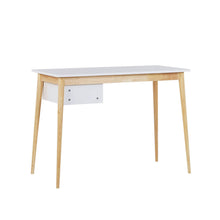 Load image into Gallery viewer, Oslo Desk with Drawer in White &amp; Natural
