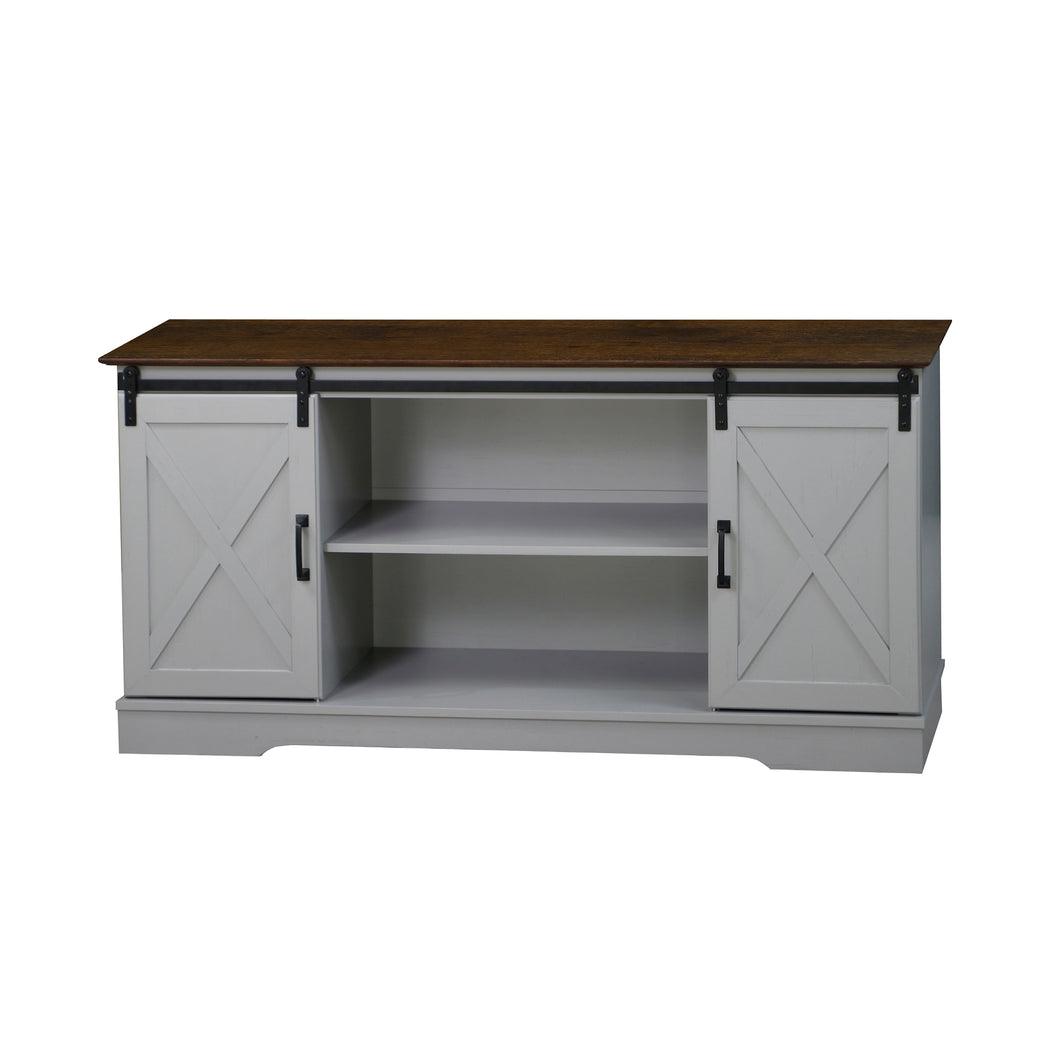 Fethi Barn Door TV Stand