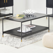 Load image into Gallery viewer, ALCONA Coffee Table In Matte Black
