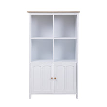 Load image into Gallery viewer, DUMONDE 2 Door Bookcase in White
