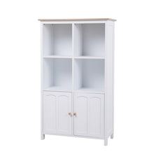 Load image into Gallery viewer, DUMONDE 2 Door Bookcase in White
