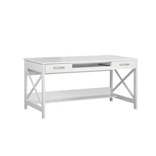 Load image into Gallery viewer, Alaska Writing Desk in Distressed White
