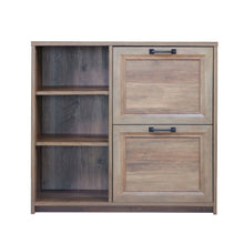 Load image into Gallery viewer, Alaska 2 Draw File Cabinet in Rustic Oak
