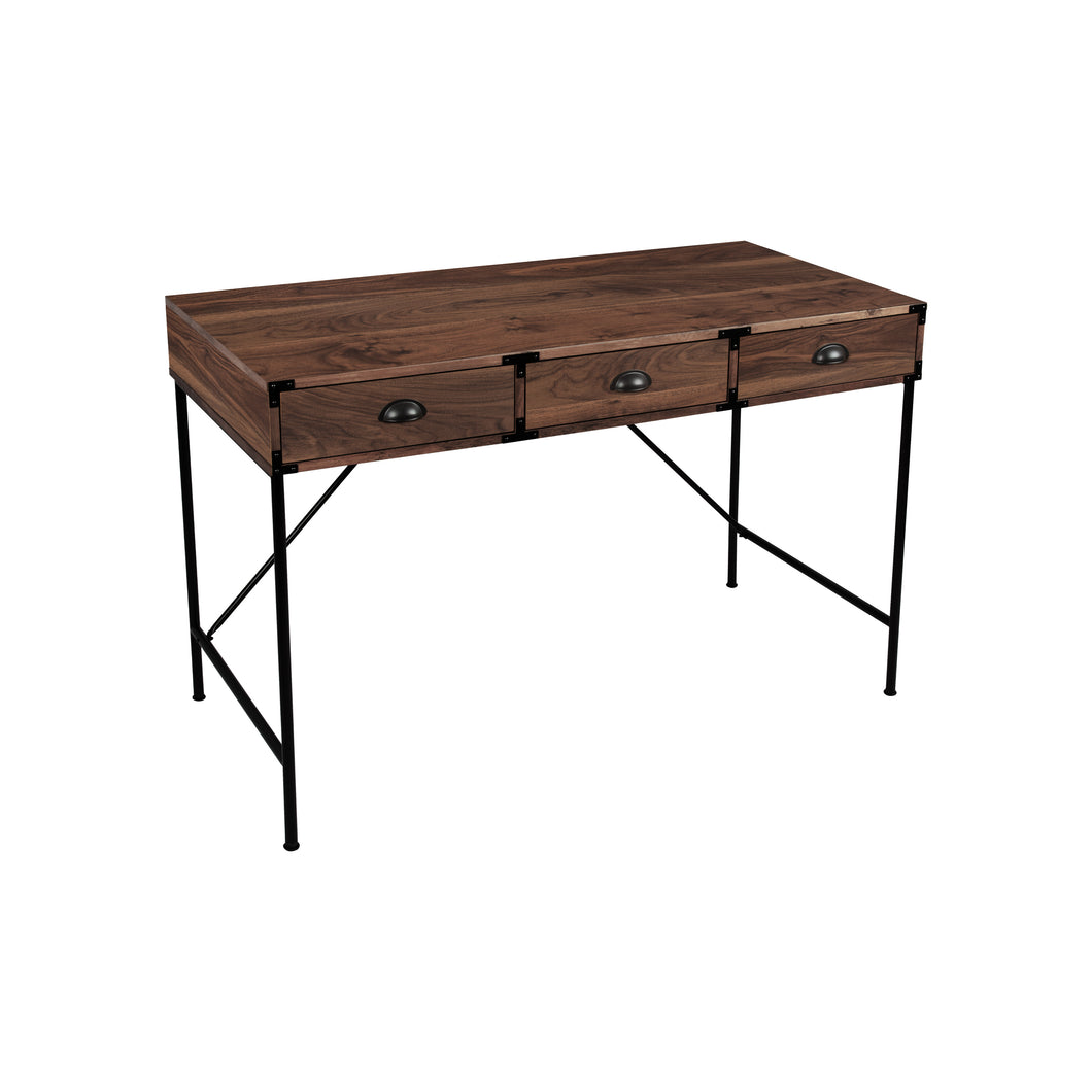 Brunei 3 Drawer Writing Desk