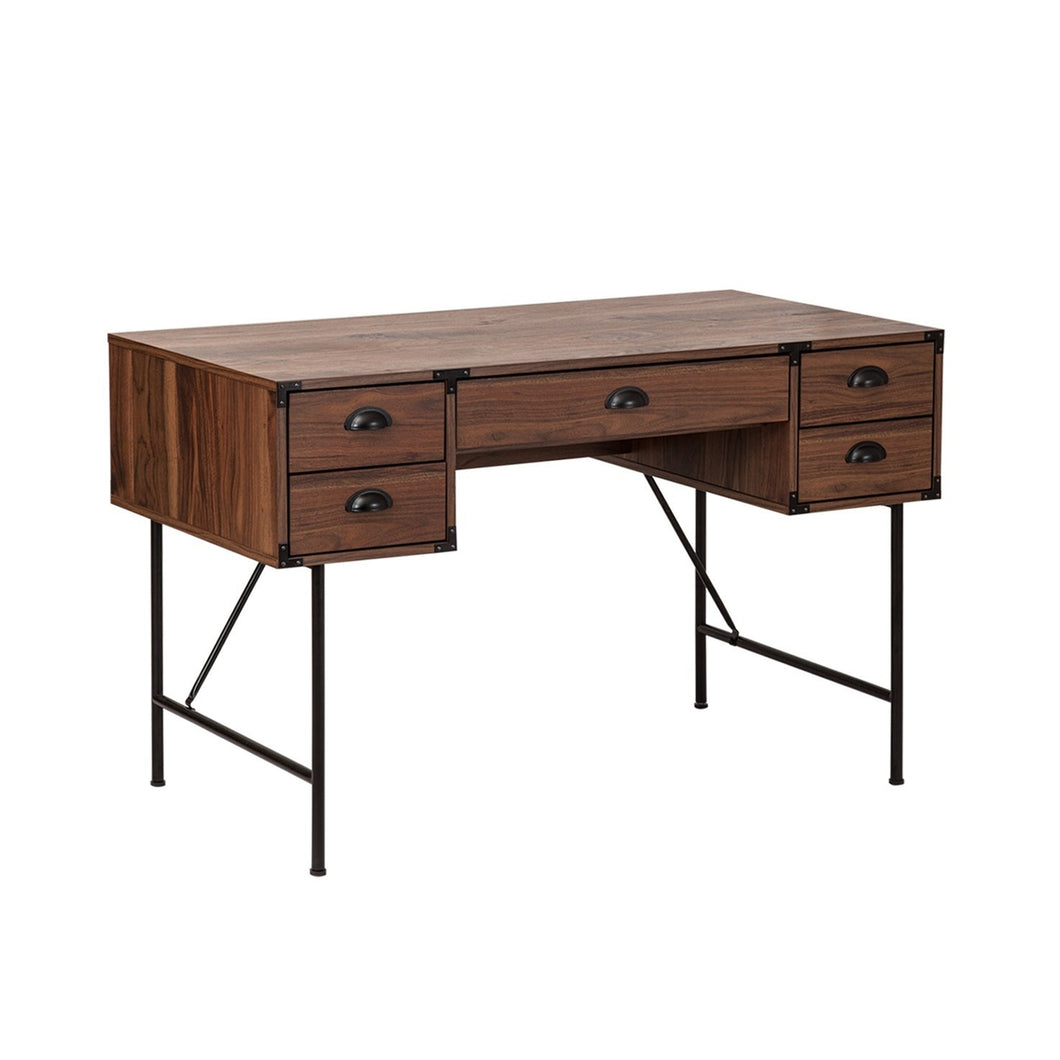 Brunei 5 Drawer Writing Desk