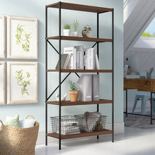 Load image into Gallery viewer, Brunei 5-Shelf Bookcase
