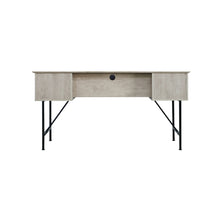 Load image into Gallery viewer, Elle 4 Drawer 1.5m Writing Desk in Washed Grey
