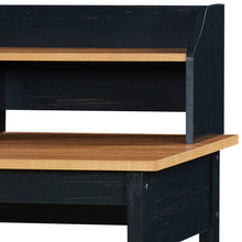 Load image into Gallery viewer, Jace 1.2m Writing Desk in Maple &amp; Antique Black
