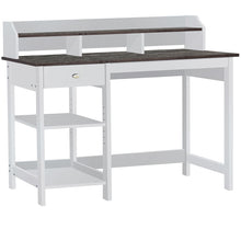 Load image into Gallery viewer, Jace 1.2m Writing Desk in White and Grey Oak
