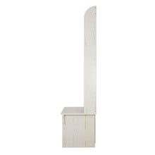 Load image into Gallery viewer, Kinman 5 shelf Hall Tree in Antique White
