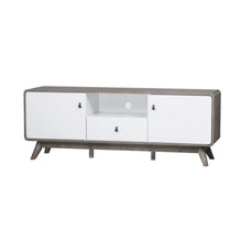 Load image into Gallery viewer, Hendy TV Unit in Gray Oak and White
