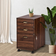 Load image into Gallery viewer, Logan 3 Drawer Mobile Pedestal
