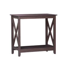 Load image into Gallery viewer, Coastal Console Table in Walnut
