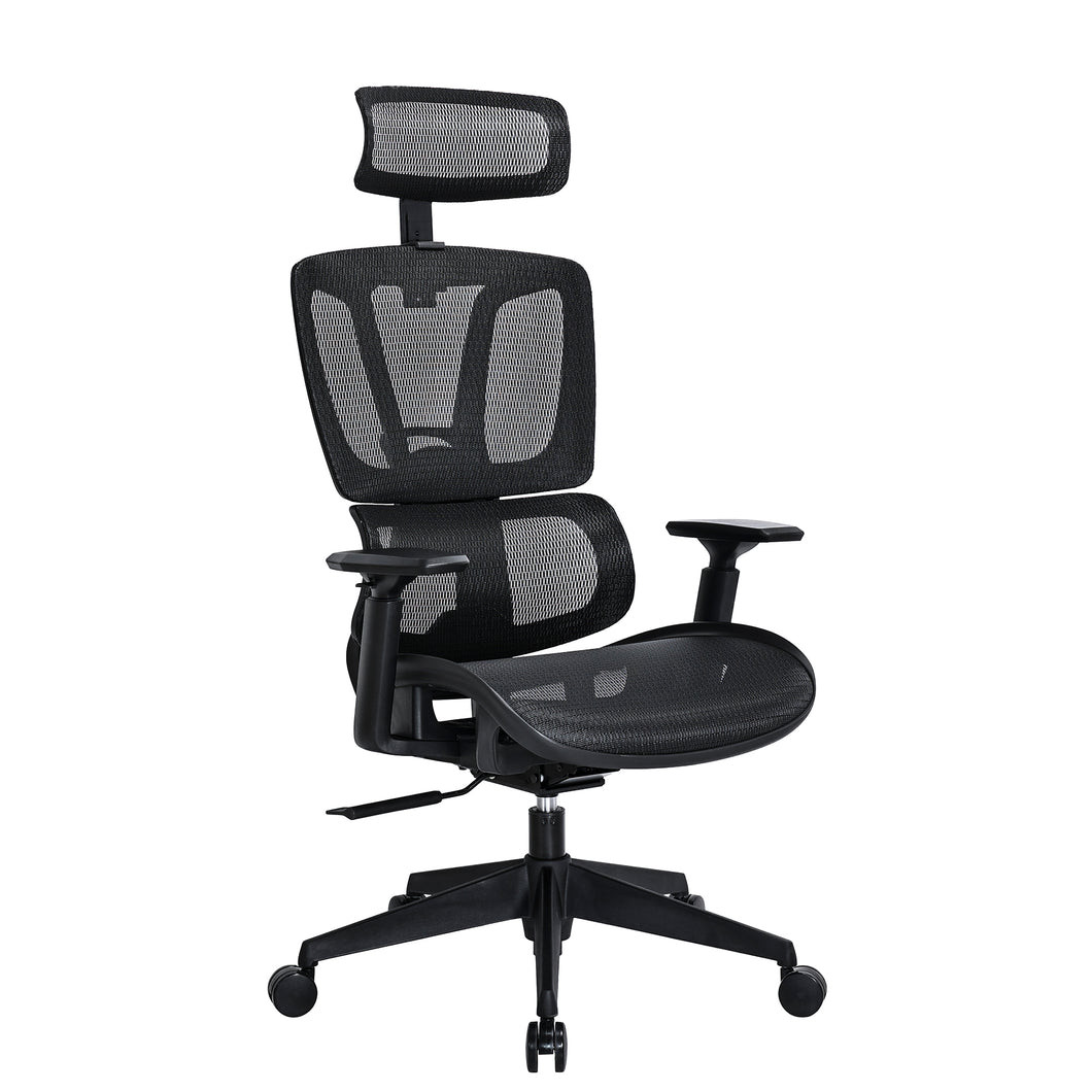 MECCA Ergonomic Double Mesh Back and Seat Manager Chair